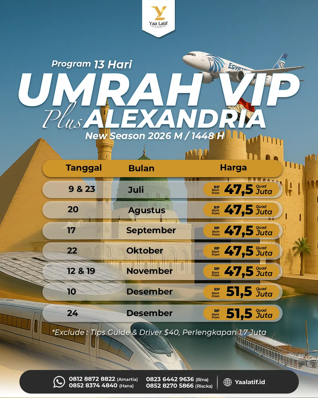 program umroh plus alexandria