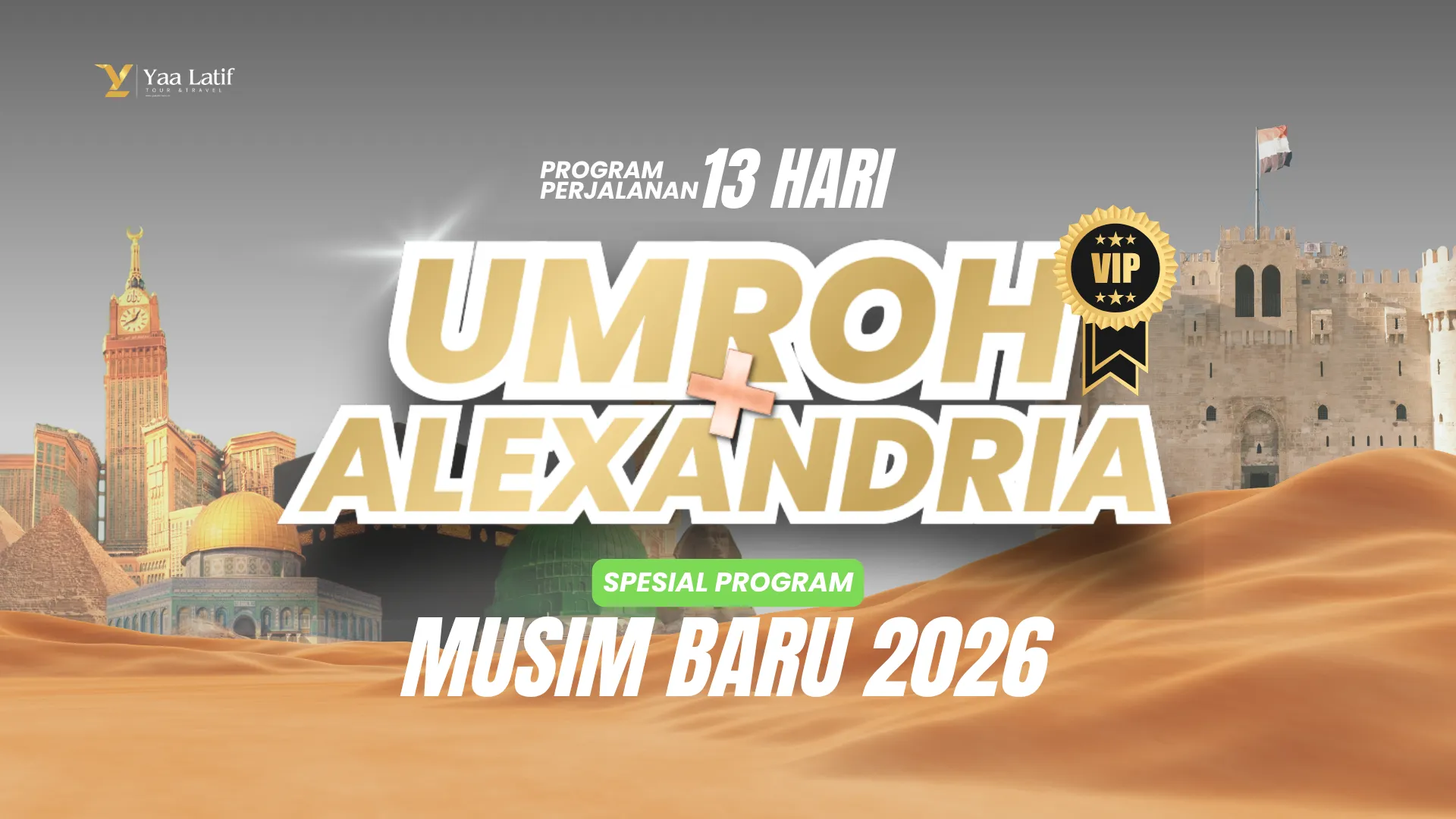 umroh plus alexandria vip